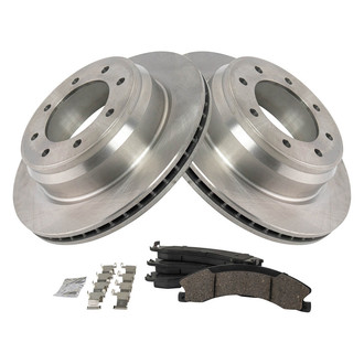 TRQ® - Rear Disc Brake Kit with Ceramic Pads