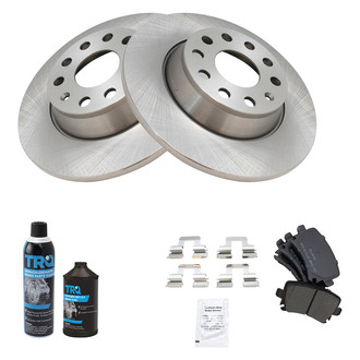 TRQ® - Rear Disc Brake Kit with Ceramic Pads