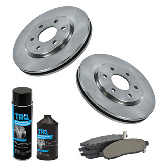 TRQ® - Front Disc Brake Kit with Ceramic Pads