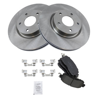TRQ® - Front Disc Brake Kit with Ceramic Pads