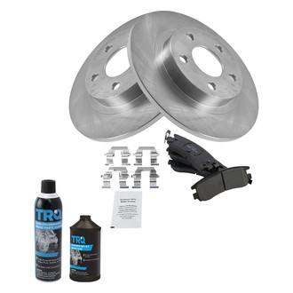 TRQ® - Rear Disc Brake Kit with Ceramic Pads