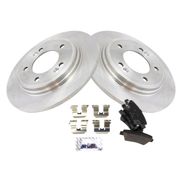 TRQ® - Rear Disc Brake Kit with Ceramic Pads