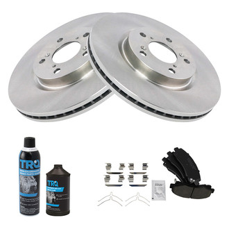 TRQ® - Front Disc Brake Kit with Ceramic Pads