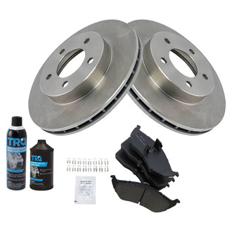 TRQ® - Front Disc Brake Kit with Ceramic Pads