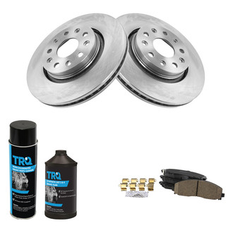 TRQ® - Front Disc Brake Kit with Ceramic Pads