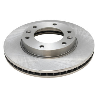 TRQ® - Front Disc Brake Kit with Semi-Metallic Pads