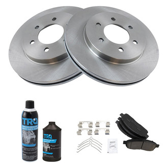 TRQ® - Front Disc Brake Kit with Ceramic Pads
