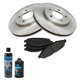 TRQ® - Front Disc Brake Kit with Ceramic Pads