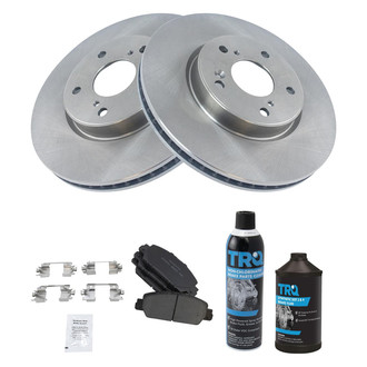 TRQ® - Front Disc Brake Kit with Ceramic Pads