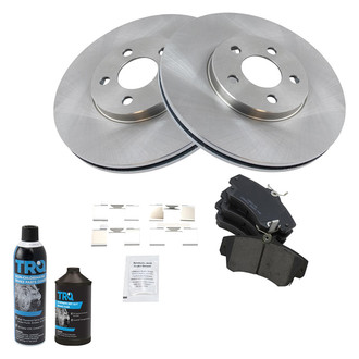 TRQ® - Front Disc Brake Kit with Ceramic Pads