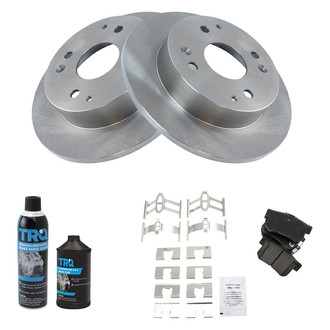 TRQ® - Rear Disc Brake Kit with Ceramic Pads