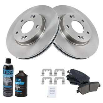 TRQ® - Front Disc Brake Kit with Ceramic Pads