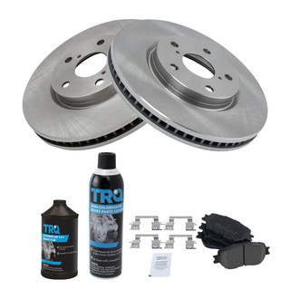 TRQ® - Front Disc Brake Kit with Ceramic Pads