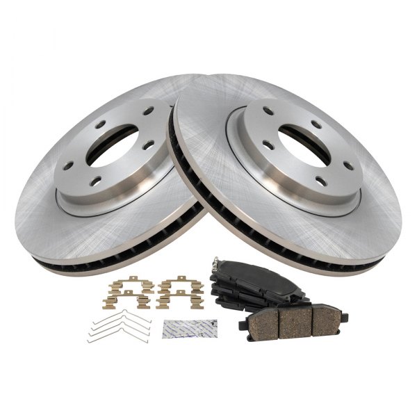 TRQ® - Front Disc Brake Kit with Ceramic Pads