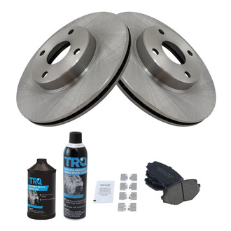 TRQ® - Front Disc Brake Kit with Ceramic Pads