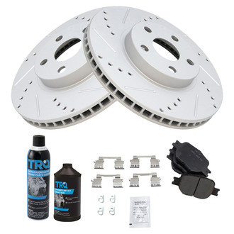 TRQ® - Performance Ceramic Front Brake Kit