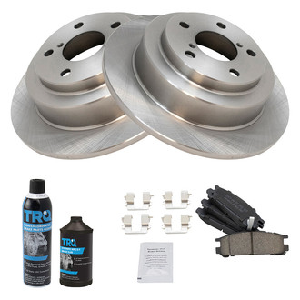 TRQ® - Rear Disc Brake Kit with Ceramic Pads
