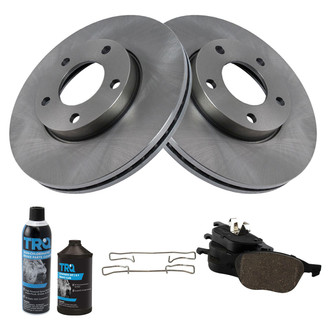TRQ® - Front Disc Brake Kit with Ceramic Pads