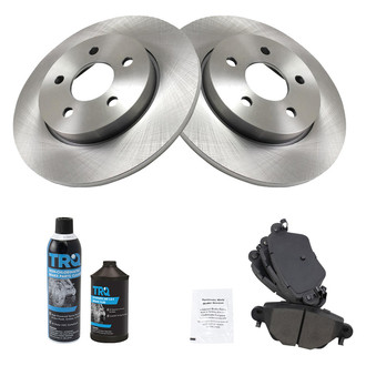 TRQ® - Rear Disc Brake Kit with Ceramic Pads
