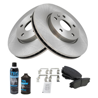 TRQ® - Front Disc Brake Kit with Ceramic Pads
