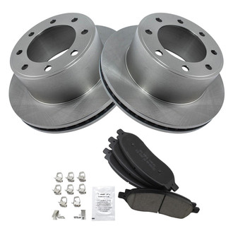 TRQ® - Rear Disc Brake Kit with Ceramic Pads