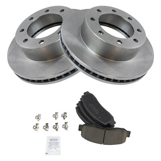 TRQ® - Front Disc Brake Kit with Ceramic Pads
