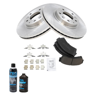 TRQ® - Front Disc Brake Kit with Ceramic Pads