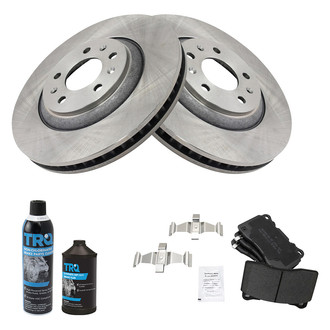 TRQ® - Front Disc Brake Kit with Ceramic Pads