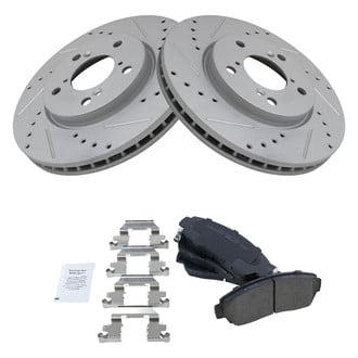 TRQ® - Performance Ceramic Front Brake Kit