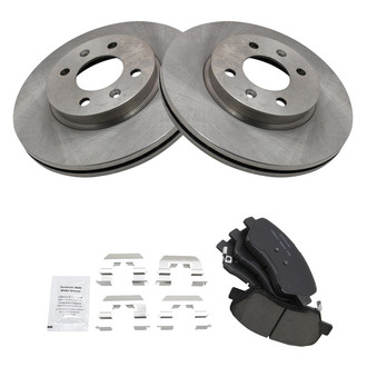 TRQ® - Front Disc Brake Kit with Ceramic Pads