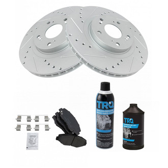 TRQ® - Performance Ceramic Front Brake Kit