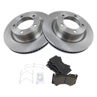 TRQ® - Front Disc Brake Kit with Ceramic Pads