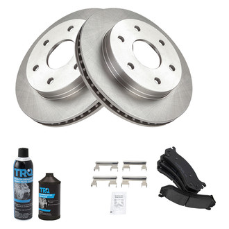 TRQ® - Front Disc Brake Kit with Ceramic Pads