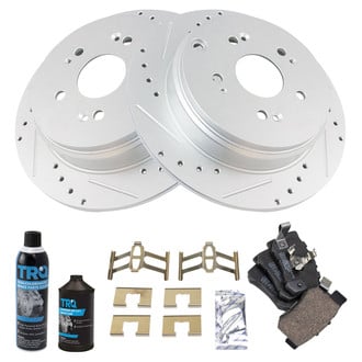 TRQ® - Performance Ceramic Rear Brake Kit