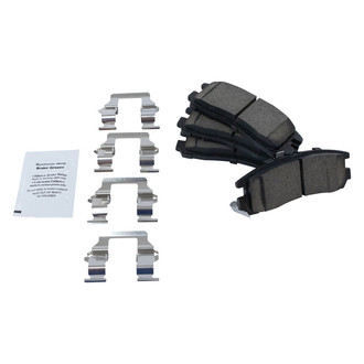 TRQ® - Rear Disc Brake Kit with Ceramic Pads