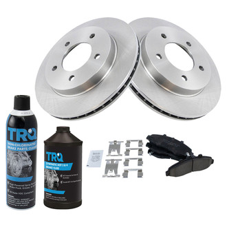 TRQ® - Front Disc Brake Kit with Ceramic Pads