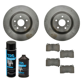 TRQ® - Front Disc Brake Kit with Ceramic Pads