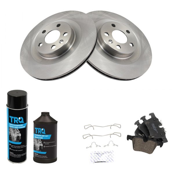 TRQ® - Rear Disc Brake Kit with Ceramic Pads