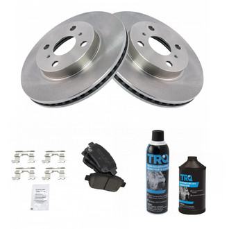 TRQ® - Front Disc Brake Kit with Ceramic Pads