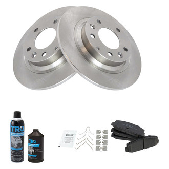 TRQ® - Rear Disc Brake Kit with Ceramic Pads