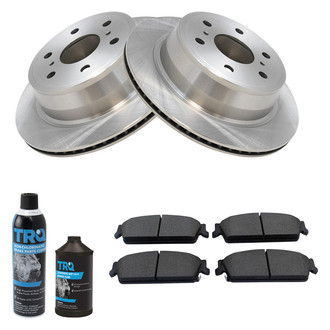 TRQ® - Rear Disc Brake Kit with Ceramic Pads