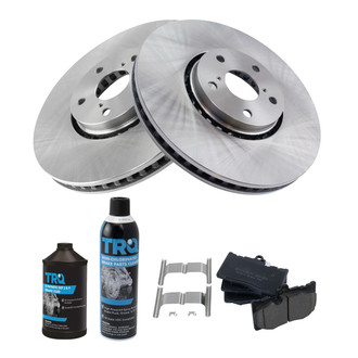 TRQ® - Front Disc Brake Kit with Ceramic Pads