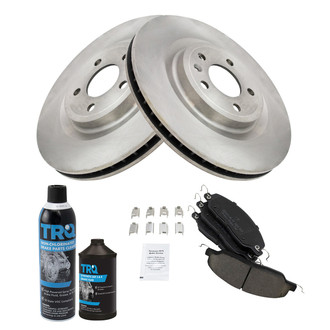 TRQ® - Front Disc Brake Kit with Ceramic Pads