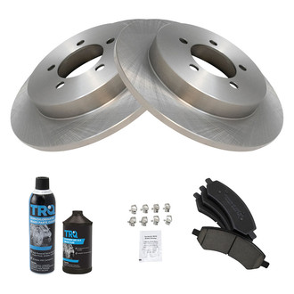 TRQ® - Front Disc Brake Kit with Ceramic Pads