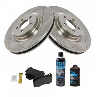 TRQ® - Front Disc Brake Kit with Ceramic Pads