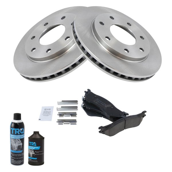 TRQ® - Front Disc Brake Kit with Ceramic Pads