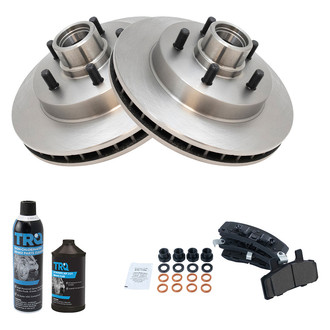 TRQ® - Front Disc Brake Kit with Ceramic Pads