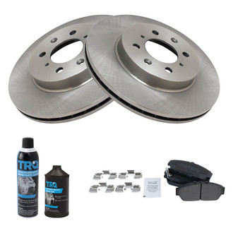 TRQ® - Front Disc Brake Kit with Ceramic Pads
