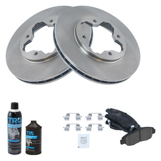 TRQ® - Front Disc Brake Kit with Ceramic Pads
