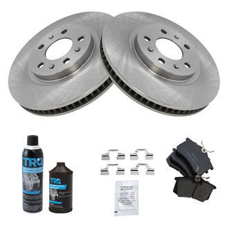 TRQ® - Front Disc Brake Kit with Ceramic Pads